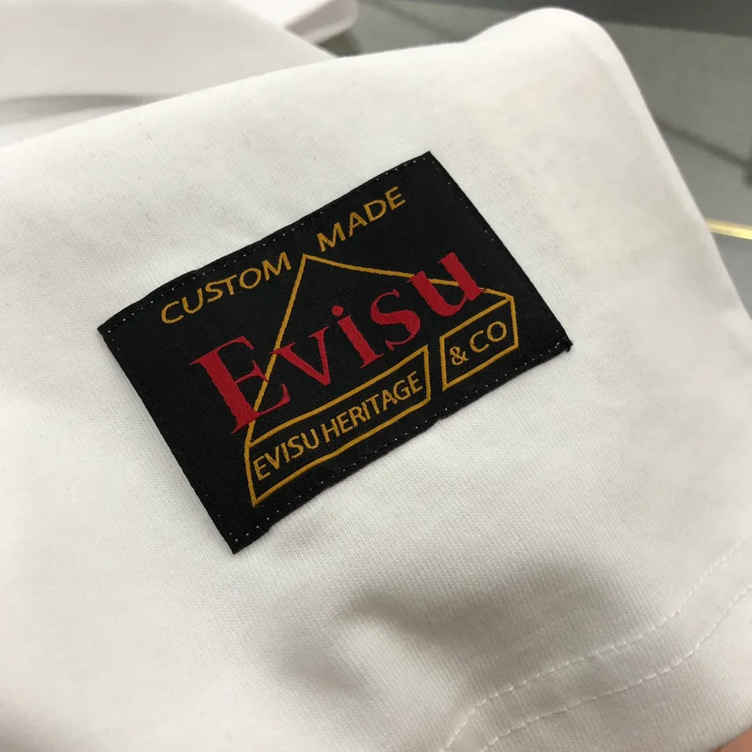 EVISU 2024New Arrival M T : White Size ：S～XXL S 44 96 68 100-120 M 46 102 70 120-140 L 48 108 72 140-160 XL 50 116 74 160-180 XXL 52 122 76 180